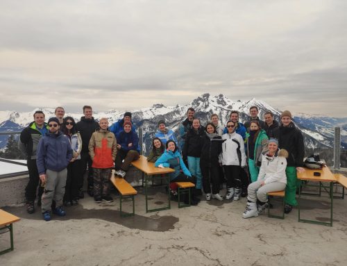 Lab outing: Science and skiing with the Zuber lab