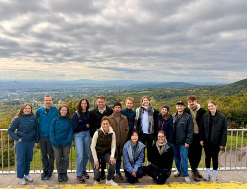 Kahlenberg, Vienna – The lab overcomes their fear of heights!
